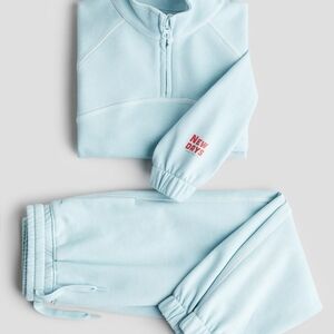 H&M Light Blue Kids Matching Set